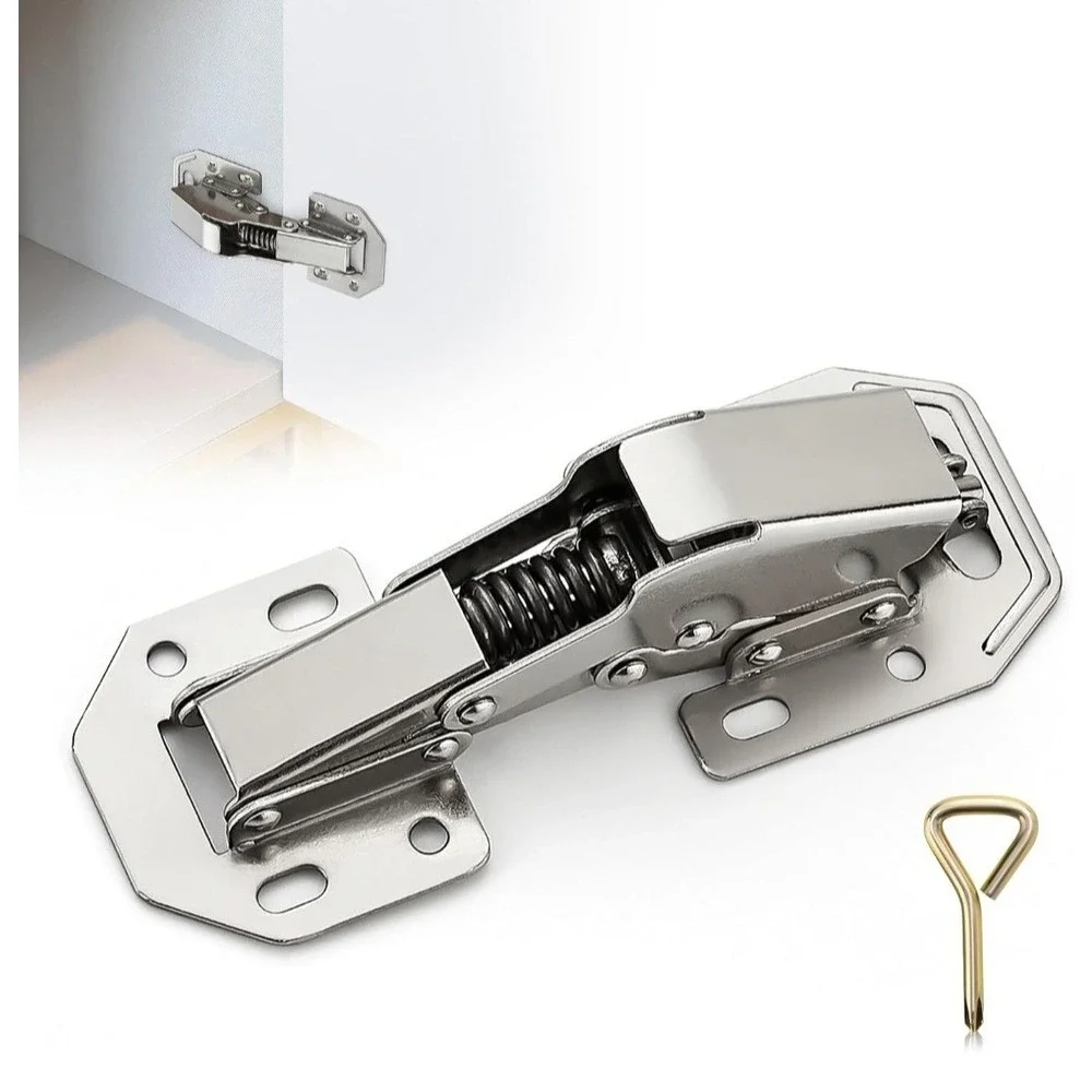 Ravinte 40 Pack Soft Close Hidden Hinges Surface Mount Kitchen Cabinet...